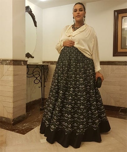 Neha Dhupia at Yuvika and Prince Narula Wedding