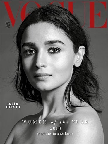 Alia Bhatt Vogue India November 2018