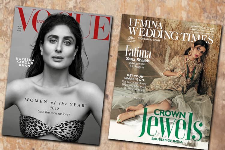 Bollywood Magazine Covers November 2018