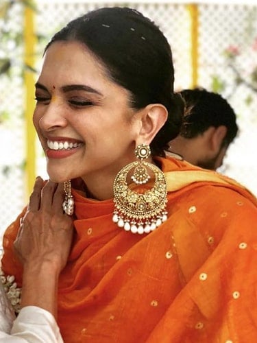 Desain Pernik Pernikahan Deepika Padukone Mehndi Design In Her Wedding