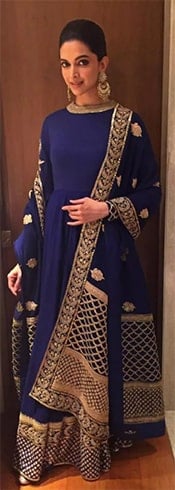 Deepika Padukone Sabyasachi Anarkali