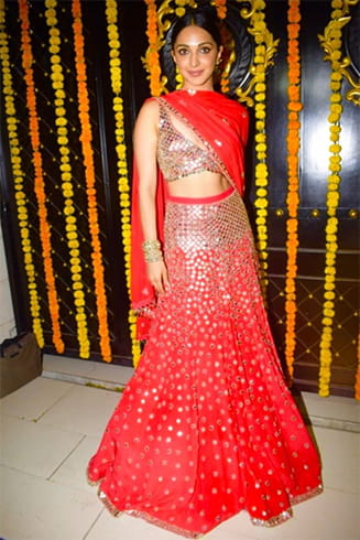 Kiara Advani Diwali Celebrations