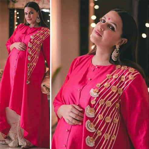 Neha Dhupia Diwali Celebrations