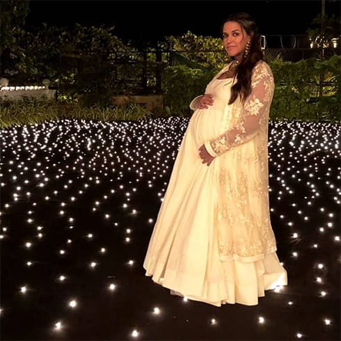 Neha Dhupia at Diwali Party