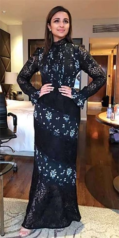 Parineeti Chopra Floral Maxi Dress