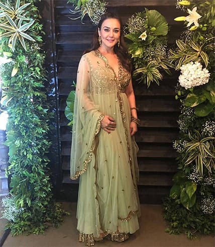 Preity Zinta Diwali Party