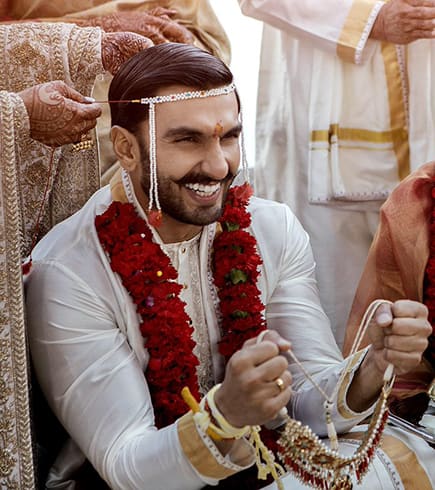 Ranveer Singh Wedding Dress