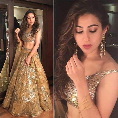 Sara Ali Khan at Diwali Party