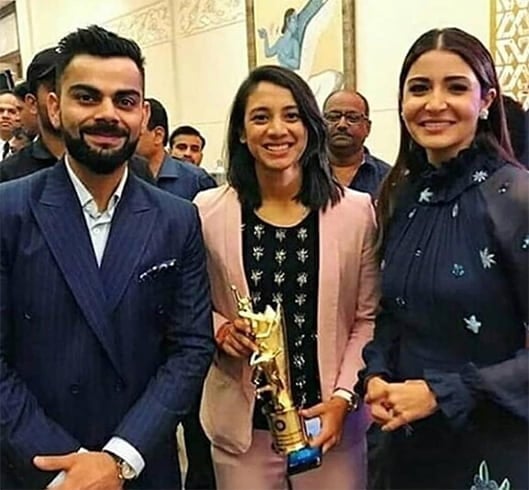 Smriti Mandhana Virat Anushka