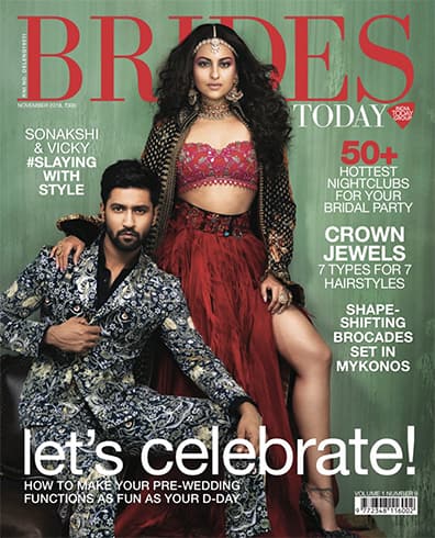 Sonakshi Sinha for Brides Today November 2018