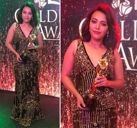 Swara Bhaskar At Lux Golden Rose Awards 2018