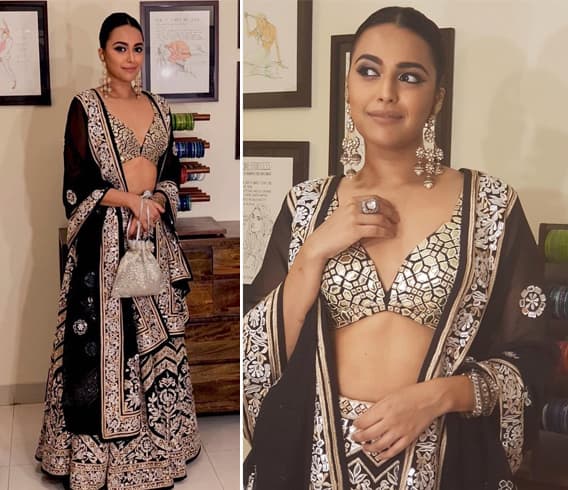 Swara Bhaskar at Diwali Party