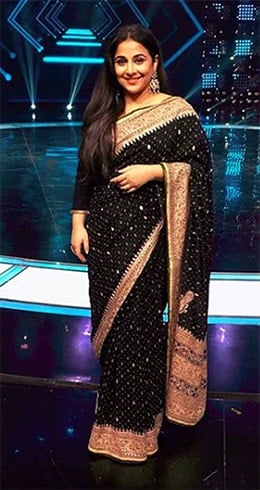 Vidya Balan in Ritu Kumar Saree