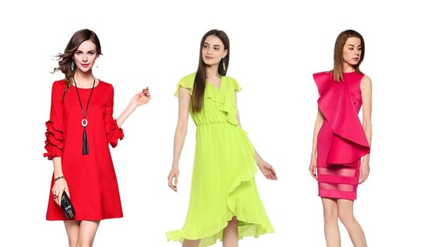 Bright Color Dresses