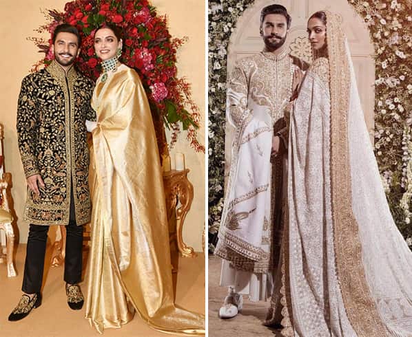 Deepika Padukone and Ranveer Singh Reception