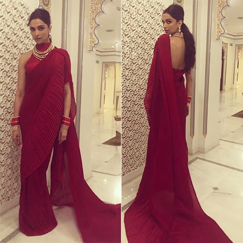 Deepika Padukone at Isha Ambani Pre Wedding Celebrations