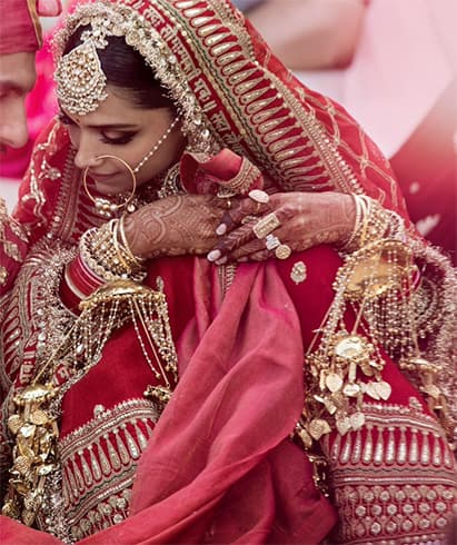 Deepika Padukone Bridal Dupatta