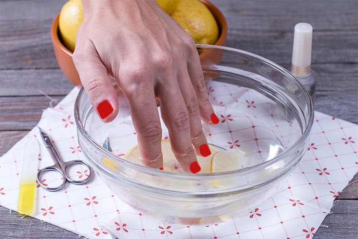 Dry Nail Polish With Water