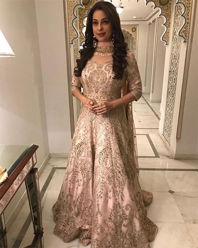 Juhi Chawla at Isha Ambani Pre Wedding Celebrations