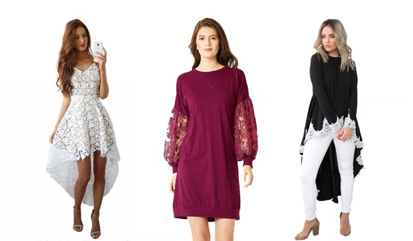 Lace Dresses Trending