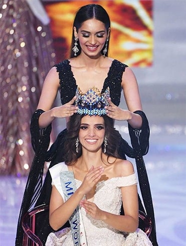 Manushi Chhillar Crowns Mexico Vanessa Ponce De Leon