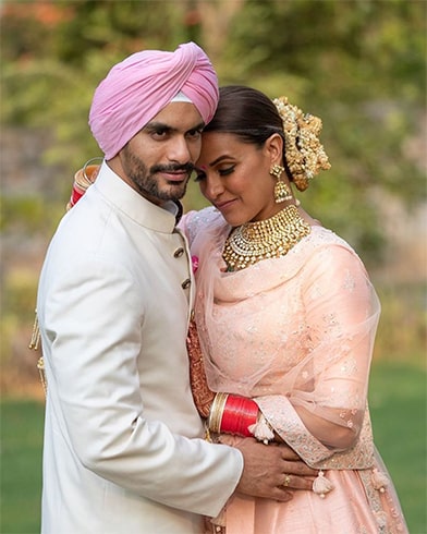 Neha Dhupia and Angad Bedi Wedding