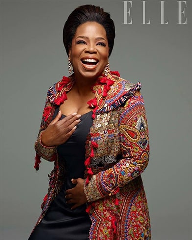 Oprah Winfrey Elle Magazine Shoot