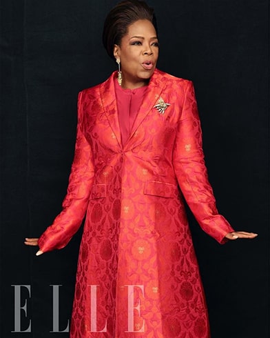 Oprah Winfrey Elle Shoot