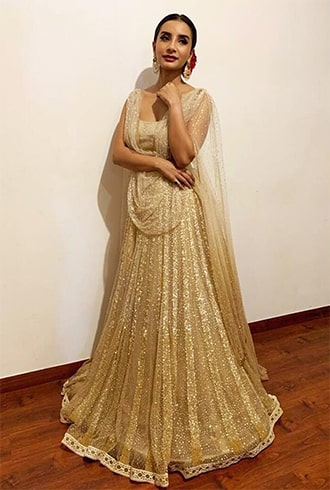 Patralekhaa at Deepveer Reception