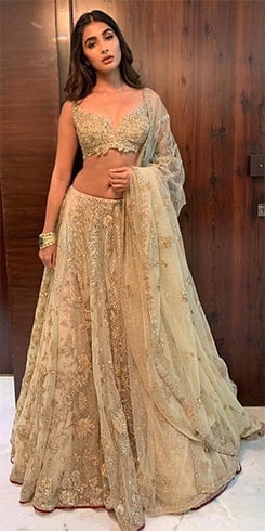 Pooja Hegde at Deepveer Reception