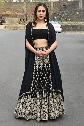 Sara Ali Khan Arpita Mehta lehenga