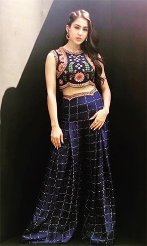 Sara Ali Khan Nupur Kanoi Outfit