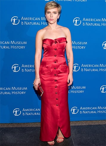 Scarlett Johansson Vintage Yves Saint Laurent Dress