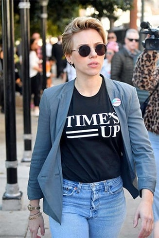 Scarlett Johansson Street Fashion