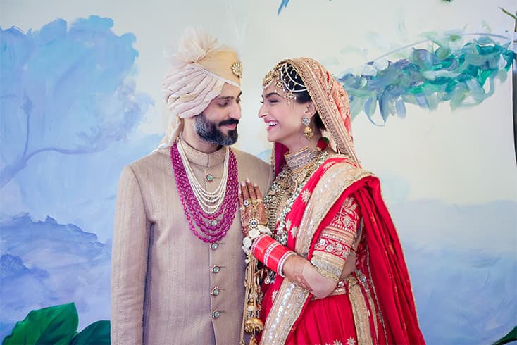 Sonam Kapoor and Anand Ahuja Wedding