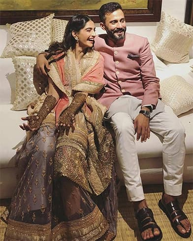 Sonam Kapoor Mehendi ceremony