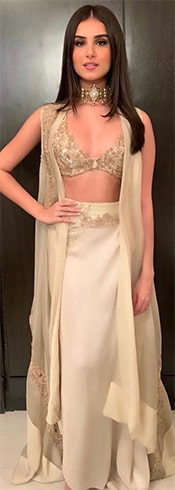 Tara Sutaria at Deepveer Reception