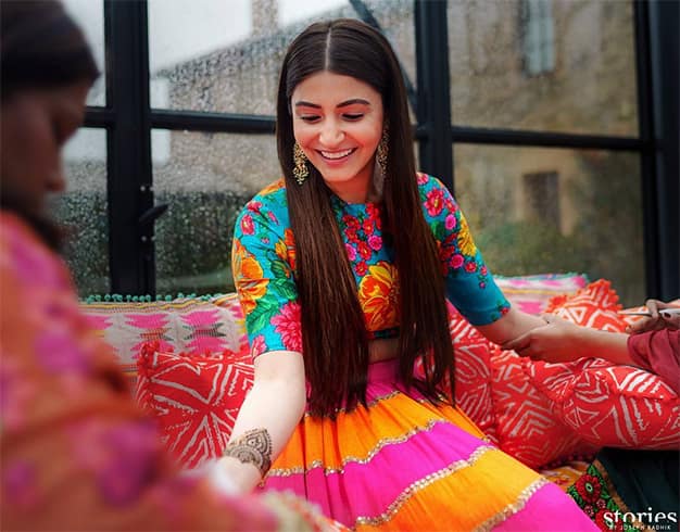Anushka Sharma Mehndi Jewellery