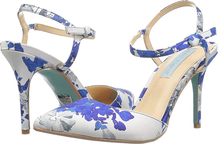 Betsey Johnson SB-Anina Blue Multi Heels