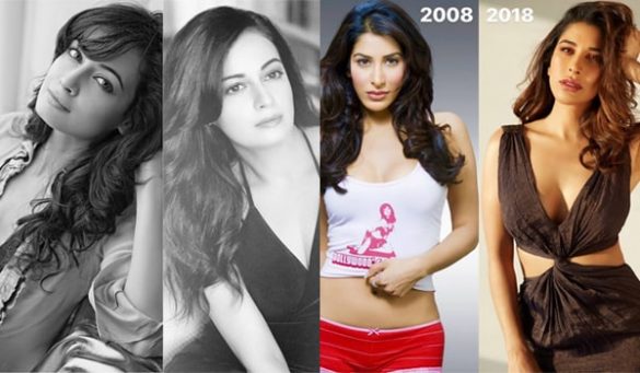 Bollywood Celebrities 10 Year Challenge