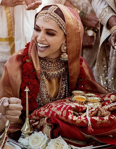 Deepika Padukone Konkani Wedding Jewellery