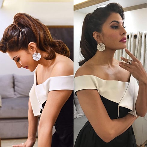 Jacqueline Fernandez Braided Ponytail