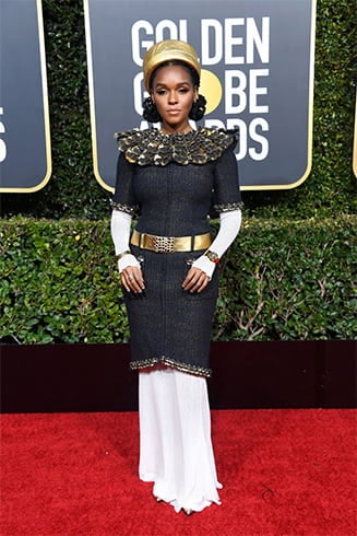 Janelle Monae Golden Globe Awards 2019