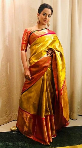 Kangana Ranaut Madhurya Creations sari