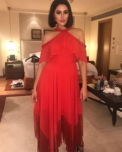 Nargis Fakhri Ritika Bharwani Dress