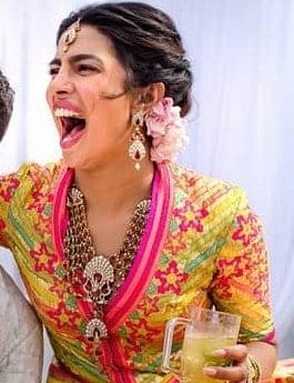 Priyanka Chopra Mehndi Jewellery