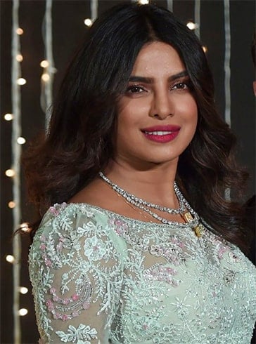 Priyanka Chopra Reception Jewellery