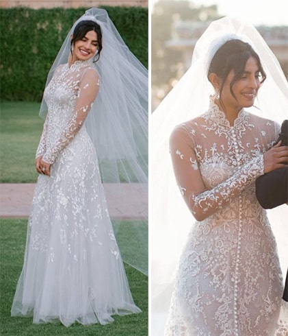 Priyanka Chopra Wedding Gown