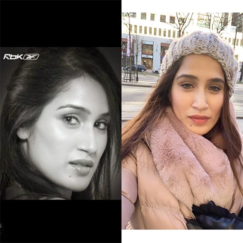 Sagarika Ghatge 10 Year Challenge