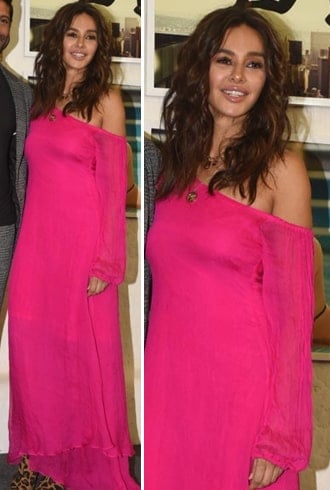 Shibani Dandekar at Dabboo Ratnani Calendar Launch